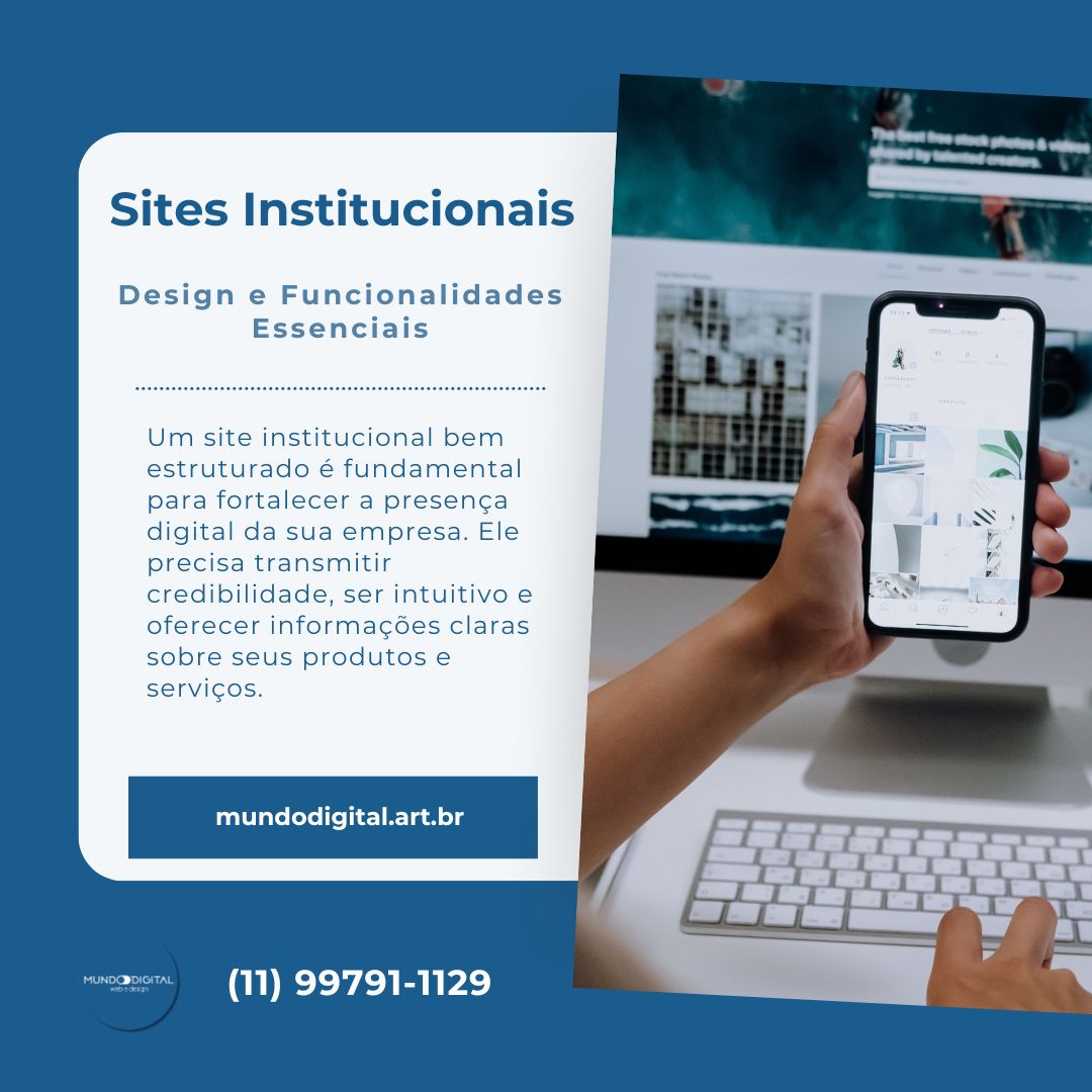 sites institucionais